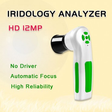 The Newest 12MP Iridology Analyzer support Skin and Hair LENS
