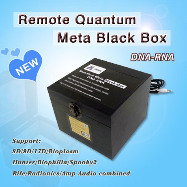 ISHA Quantum Meta Black Box for Remote DNA&RNA  Scanning and Therapy