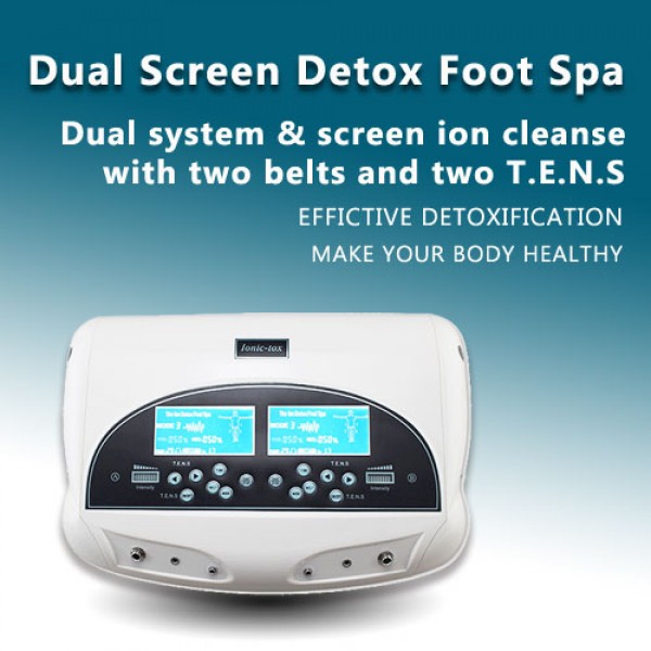 New Dual Screen Detox foot spa