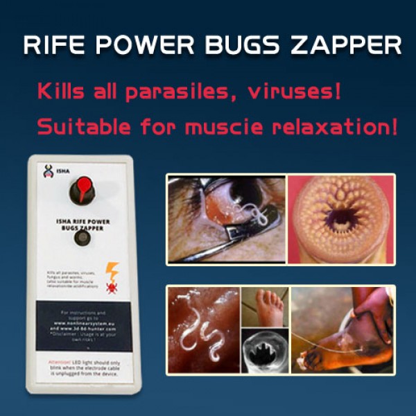 The ISHA Rife power bugs zapper-Best Kill Virus Tool